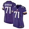 Zennovawear Christian Darrisaw 71 Minnesota Vikings Women's Game Jersey - Purple