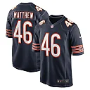 Zennovawear Christian Matthew 46 Chicago Bears Game Men Jersey - Navy