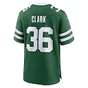 Zennovawear Chuck Clark 36 New York Jets Team Game Men Jersey - Legacy Green