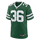 Zennovawear Chuck Clark 36 New York Jets Team Game Men Jersey - Legacy Green