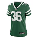 Zennovawear Chuck Clark 36 New York Jets Women's Team Game Jersey - Legacy Green