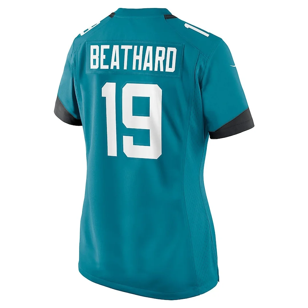 Zennovawear C.J. Beathard 19 Jacksonville Jaguars Women's Game Jersey - Teal