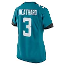 Zennovawear C.J. Beathard 3 Jacksonville Jaguars Women Game Jersey - Teal