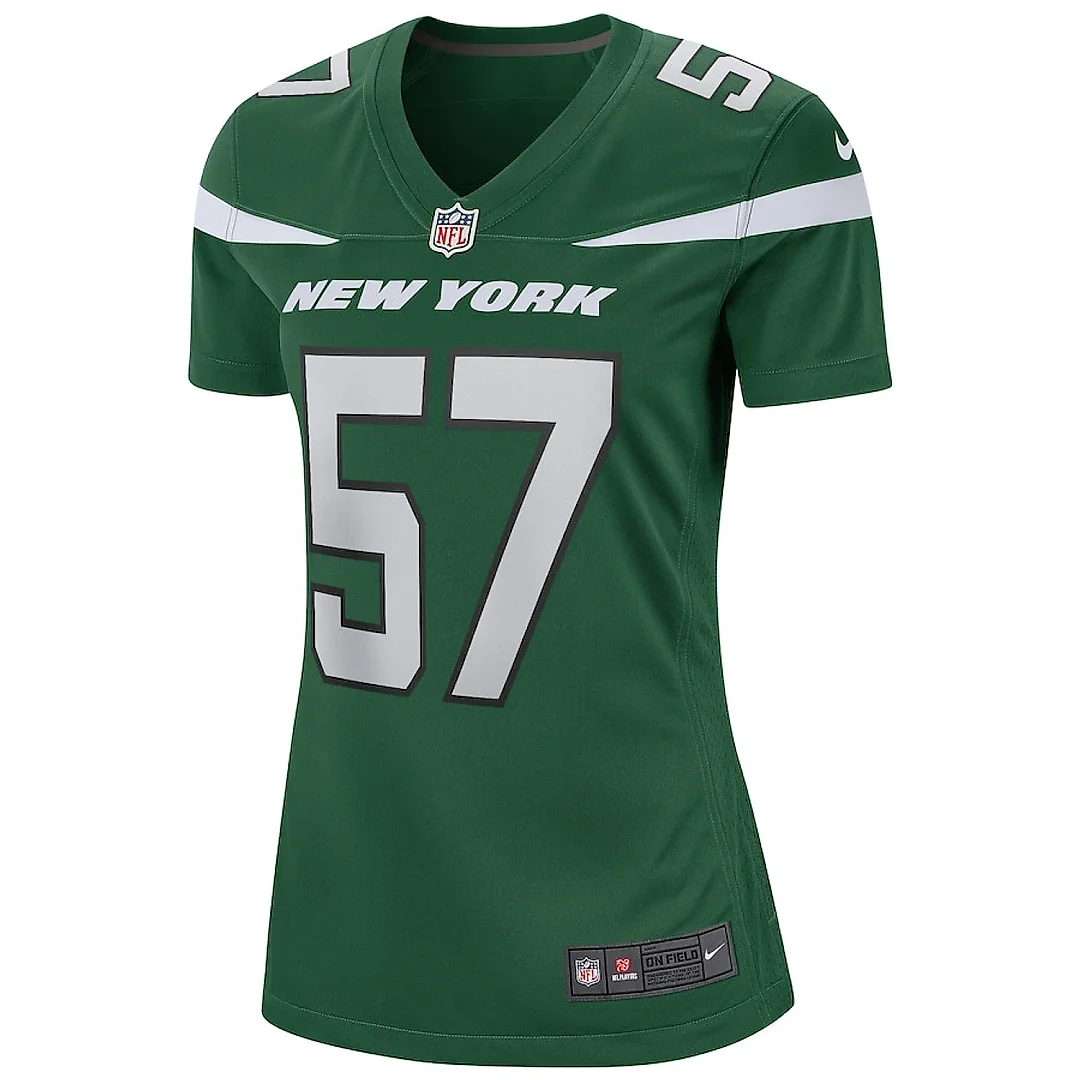 Zennovawear C.J. Mosley 57 New York Jets Women Jersey - Green