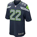 Zennovawear C.J. Prosise 22 Seattle Seahawks YOUTH Game Jersey - College Navy