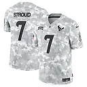 Zennovawear C.J. Stroud 7 Houston Texans 2024 Salute to Service Limited Men Jersey - Arctic Camo