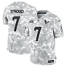 Zennovawear C.J. Stroud 7 Houston Texans 2024 Salute to Service Limited Men Jersey - Arctic Camo