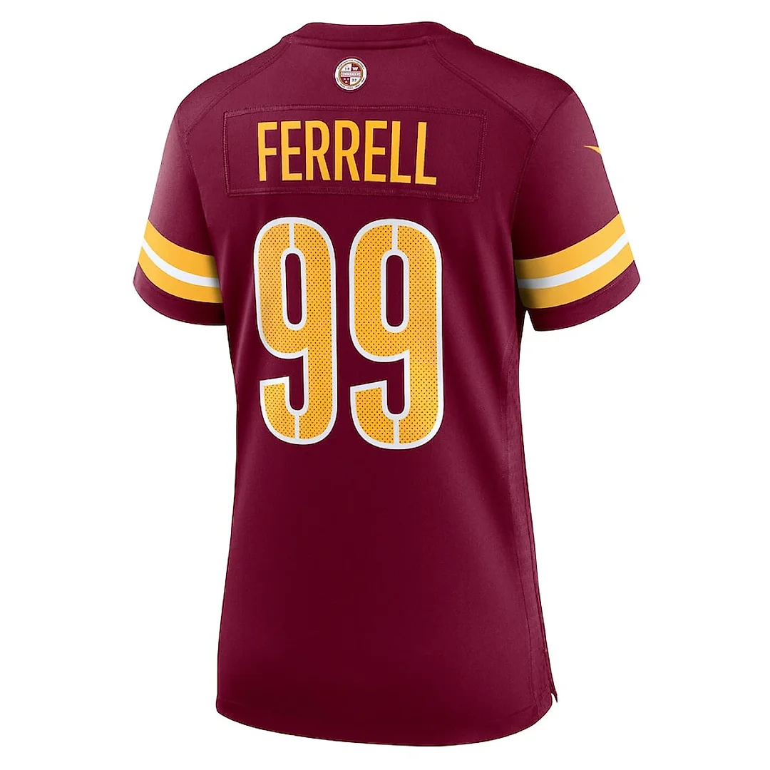 Zennovawear Clelin Ferrell 99 Washington Commanders Women's Game Jersey - Burgundy
