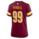 Zennovawear Clelin Ferrell 99 Washington Commanders Women's Game Jersey - Burgundy