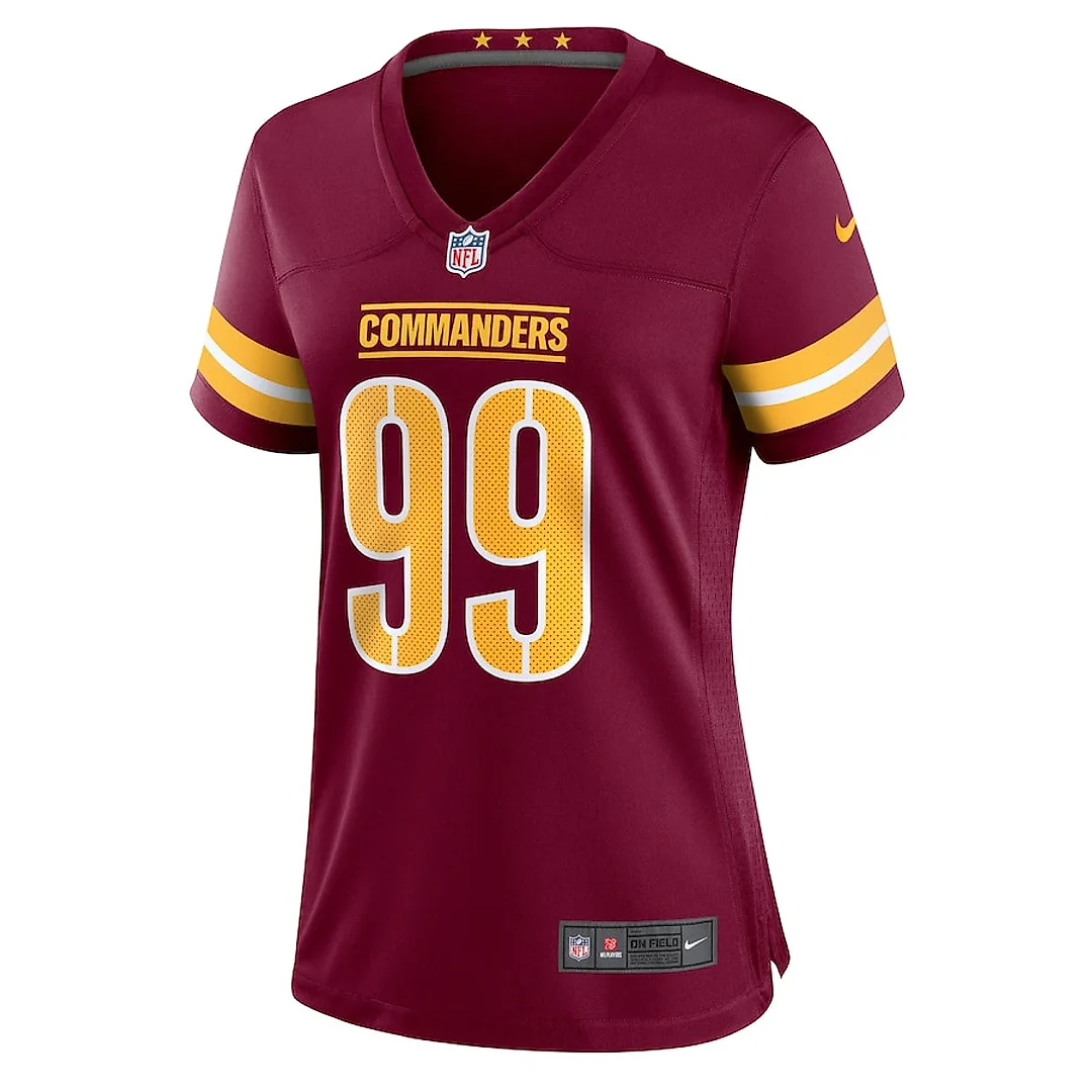 Zennovawear Clelin Ferrell 99 Washington Commanders Women's Game Jersey - Burgundy