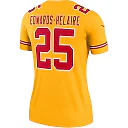 Zennovawear Clyde Edwards-Helaire 25 Kansas City Chiefs Women Inverted Legend Jersey - Gold