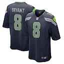 Zennovawear Coby Bryant 8 Seattle Seahawks Game Men Jersey - College Navy