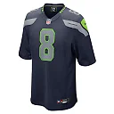 Zennovawear Coby Bryant 8 Seattle Seahawks Game Men Jersey - College Navy