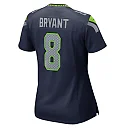 Zennovawear Coby Bryant 8 Seattle Seahawks Women's Team Game Jersey - College Navy