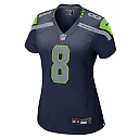 Zennovawear Coby Bryant 8 Seattle Seahawks Women's Team Game Jersey - College Navy