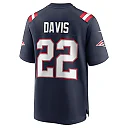 Zennovawear Cody Davis 22 New England Patriots Men Game Jersey - Navy