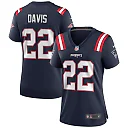 Zennovawear Cody Davis 22 New England Patriots Women Game Jersey - Navy