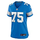Zennovawear Colby Sorsdal 75 Detroit Lions Women's Team Game Jersey - Blue