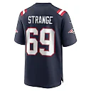 Zennovawear Cole Strange 69 New England Patriots Men Game Jersey - Navy
