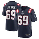 Zennovawear Cole Strange 69 New England Patriots Men Game Jersey - Navy