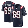 Zennovawear Cole Strange 69 New England Patriots Men Game Jersey - Navy