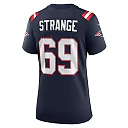 Zennovawear Cole Strange 69 New England Patriots Women Game Jersey - Navy