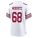 Zennovawear Colton McKivitz 68 San Francisco 49ers NFC Champions Patch Game Men Jersey - White
