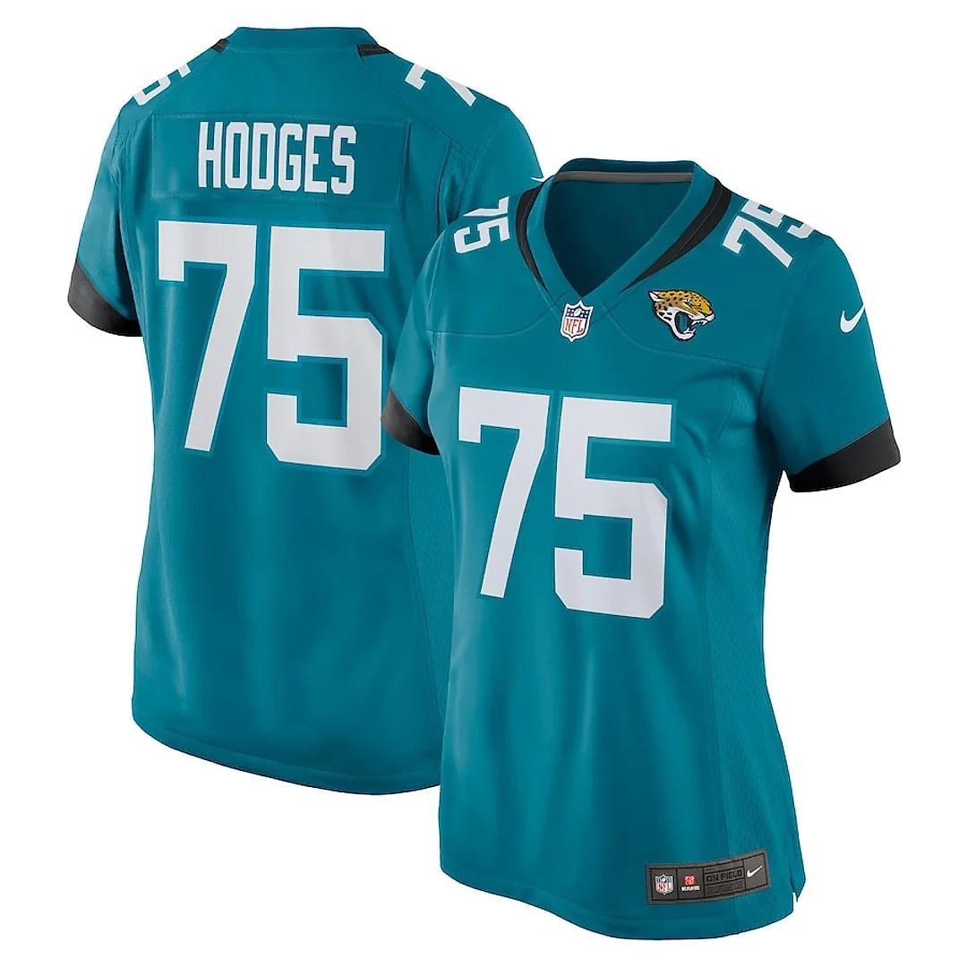Zennovawear Cooper Hodges 75 Jacksonville Jaguars Women's Game Jersey - Teal