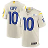 Zennovawear Cooper Kupp 10 Los Angeles Rams Men Game Jersey - Bone