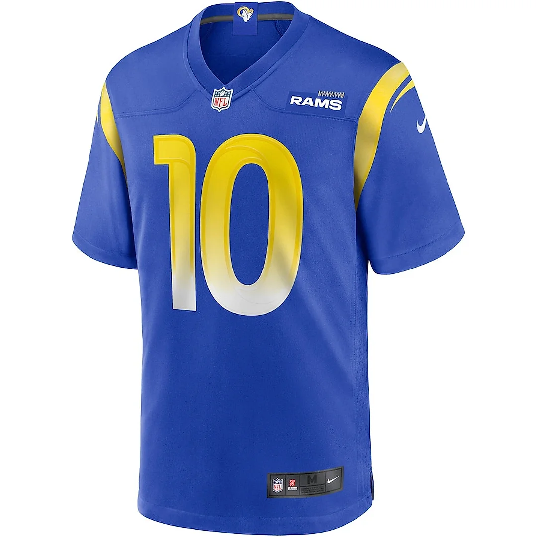 Zennovawear Cooper Kupp 10 Los Angeles Rams Men Game Jersey - Royal