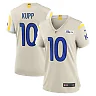 Zennovawear Cooper Kupp 10 Los Angeles Rams Women Game Jersey - Bone