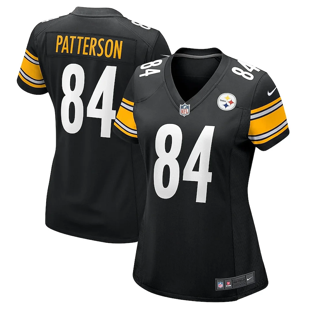 Zennovawear Cordarrelle Patterson 84 Pittsburgh Steelers Women's Game Jersey - Black