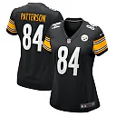 Zennovawear Cordarrelle Patterson 84 Pittsburgh Steelers Women's Game Jersey - Black