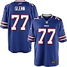 Zennovawear Cordy Glenn 77 Buffalo Bills YOUTH Team Color Game Jersey