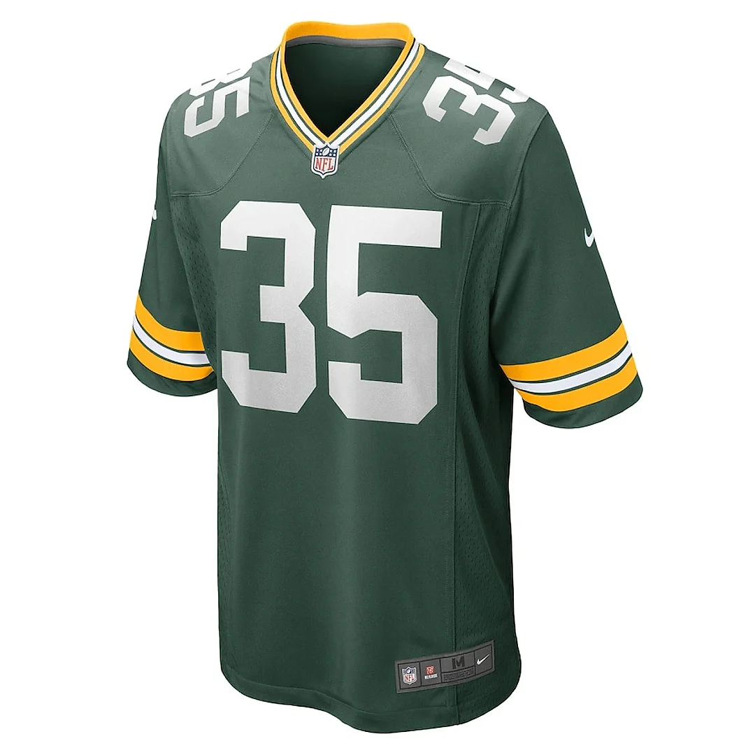 Zennovawear Corey Ballentine 35 Green Bay Packers Men Home Game Jersey - Green