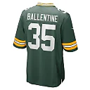 Zennovawear Corey Ballentine 35 Green Bay Packers Men Home Game Jersey - Green