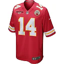 Zennovawear Cornell Powell 14 Kansas City Chiefs AFC Champions Patch Game Men Jersey - Red