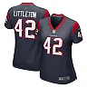 Zennovawear Cory Littleton 42 Houston Texans Women Team Color Jersey - Navy