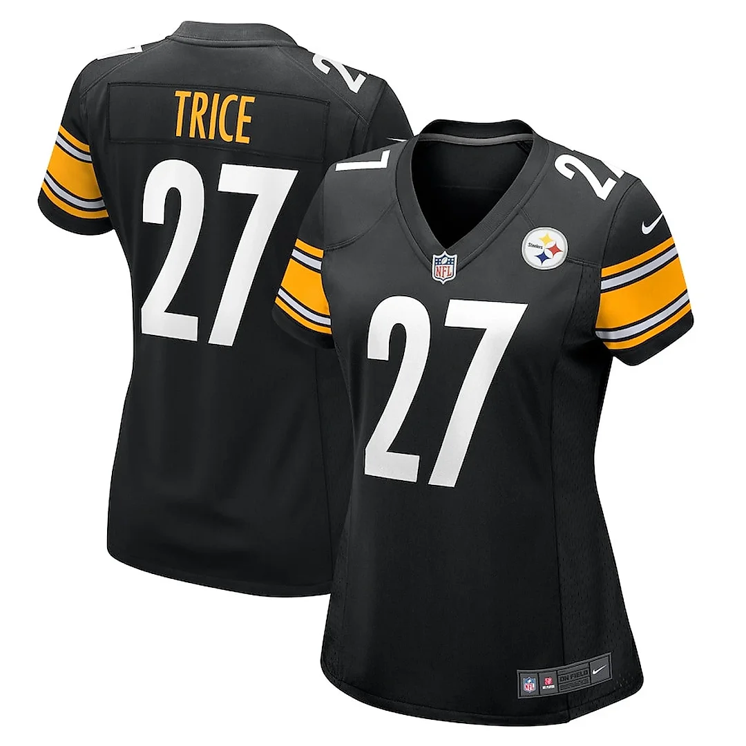 Zennovawear Cory Trice 27 Pittsburgh Steelers Women's Game Jersey - Black