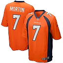 Zennovawear Craig Morton 7 Denver Broncos Men Game Retired Jersey - Orange