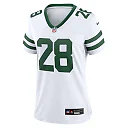 Zennovawear Curtis Martin 28 New York Jets Game Jersey Retired Player - Women, White