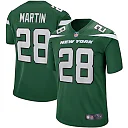 Zennovawear Curtis Martin 28 New York Jets Men Game Retired Jersey - Gotham Green