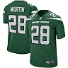 Zennovawear Curtis Martin 28 New York Jets Men Game Retired Jersey - Gotham Green