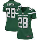 Zennovawear Curtis Martin 28 New York Jets Women Game Retired Jersey - Gotham Green