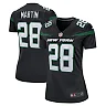 Zennovawear Curtis Martin 28 New York Jets Women Retired Jersey - Black