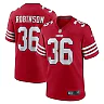 Zennovawear Curtis Robinson 36 San Francisco 49ers Game Men Jersey - Scarlet