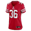 Zennovawear Curtis Robinson 36 San Francisco 49ers Women's Game Jersey - Scarlet