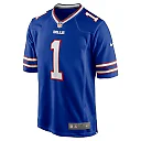 Zennovawear Curtis Samuel 1 Buffalo Bills Game Men Jersey - Royal