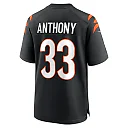 Zennovawear Daijahn Anthony 33 Cincinnati Bengals Game Men Jersey - Black