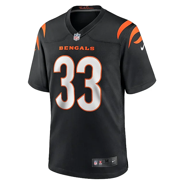 Zennovawear Daijahn Anthony 33 Cincinnati Bengals Game Men Jersey - Black